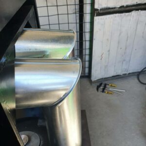 Машина за сглобяване на кривки за олуци