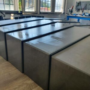 Изработка на телескопичнa защитa за обработващ център 4