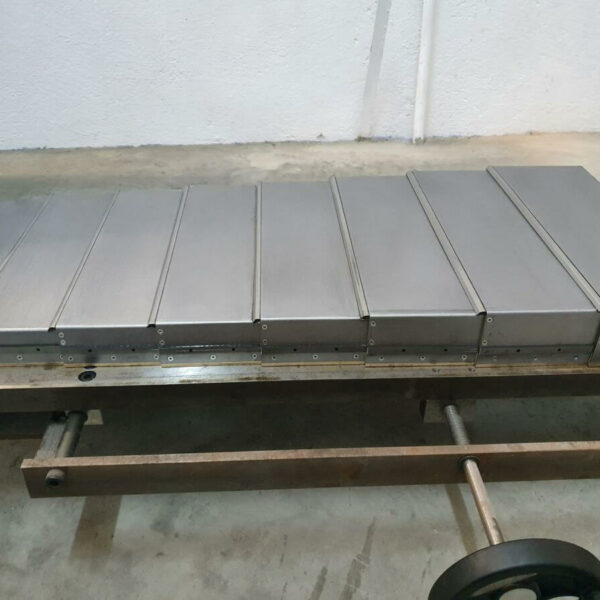 Изработка на телескопична защита за струг с ЦПУ LCC1250 1