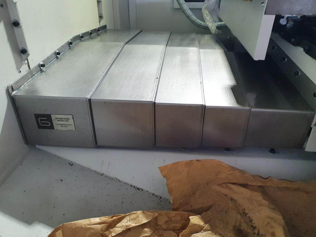 Изработка на телескопични защити за обработващ център - 1